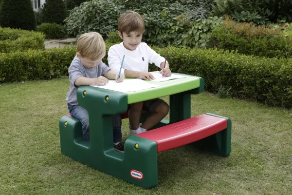 Little Tikes Junior Picnicbord - Stedsegrøn