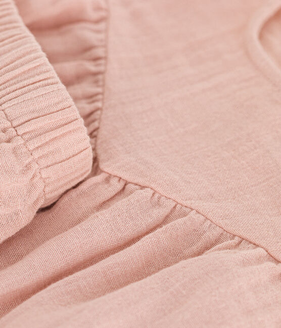 Ensemble blouse et short en gaze de coton bébé