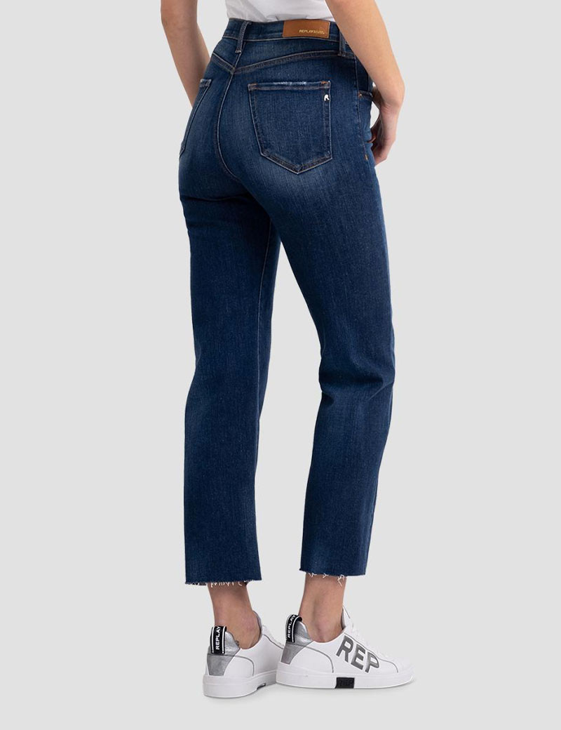 REPLAY JEAN FEMME TAILLE HAUTE REYNE MEDIUM BLUE 311