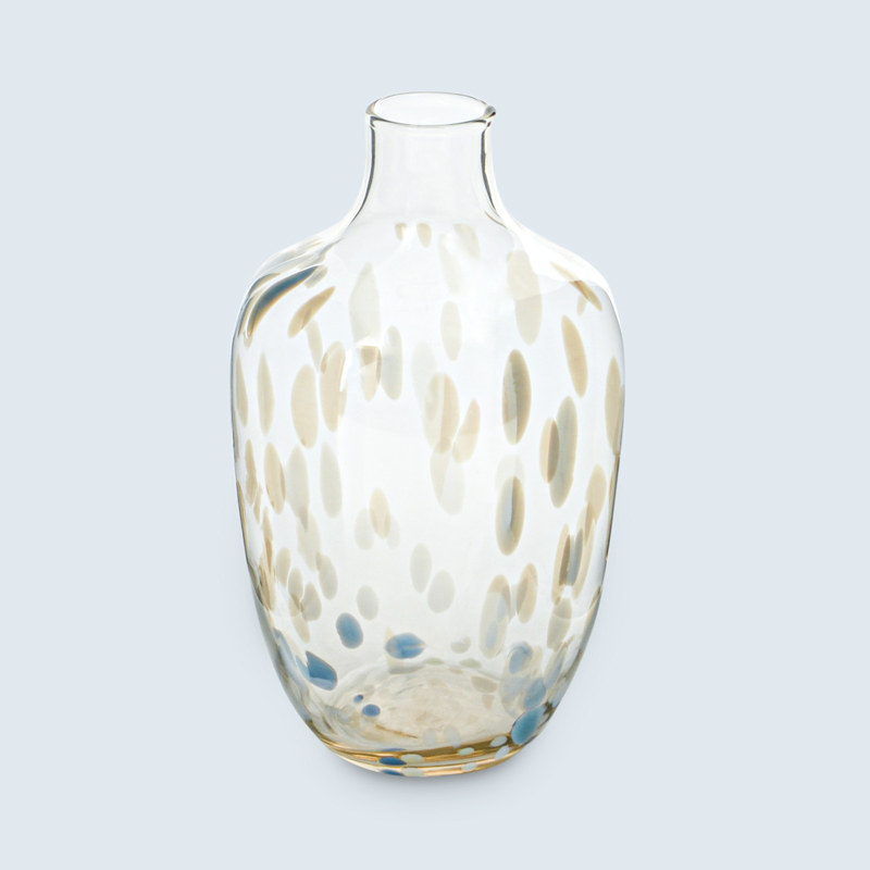 Vase moucheté