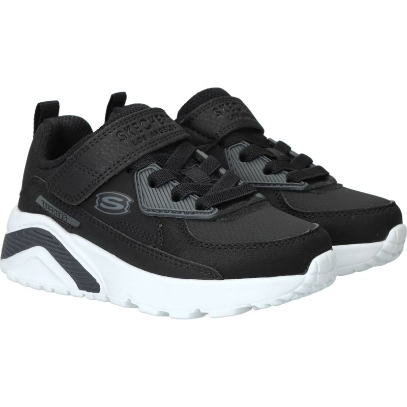 Skechers Uno Lite Revival Edge Sneakers Zwart Jongens