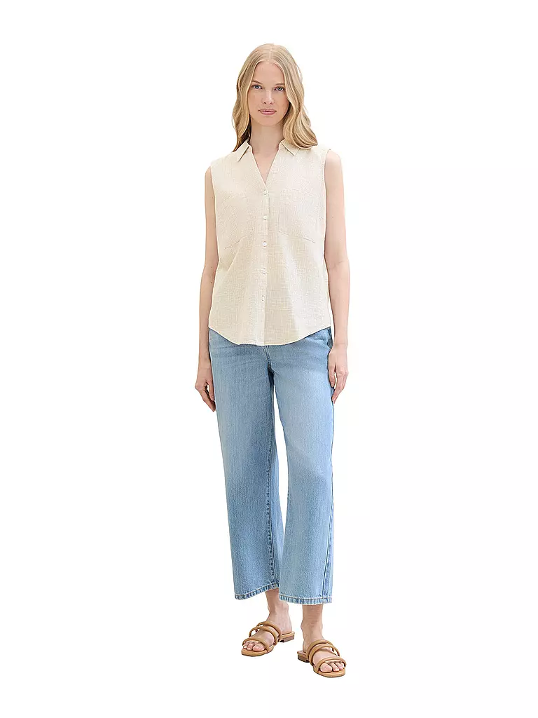 TOM TAILOR Bluse  beige