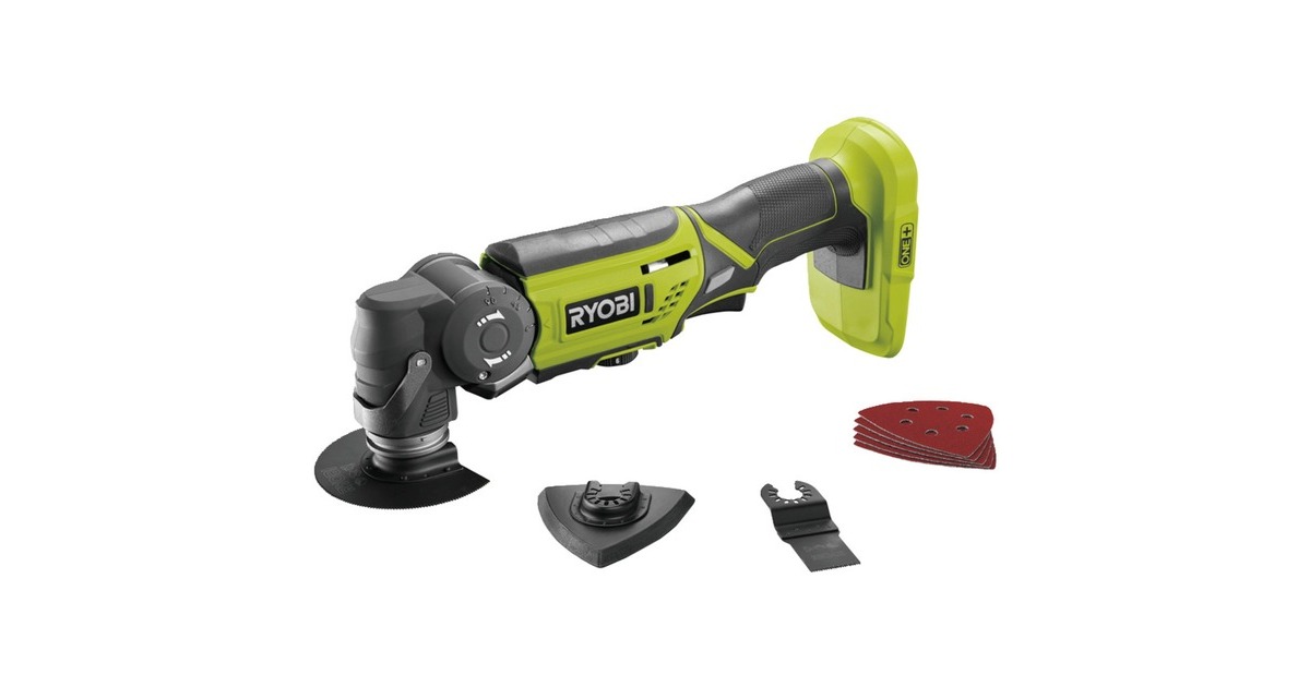 RyobiR18MT-0 multifunctioneel gereedschap  (Groen/zwart, Accu niet inbegrepen)