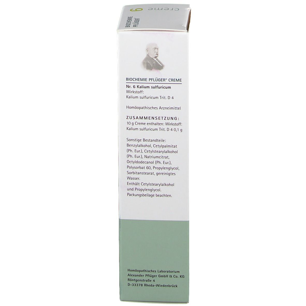 Biochemie Pflüger® Nr. 6 Kalium sulfuricum D4 Creme