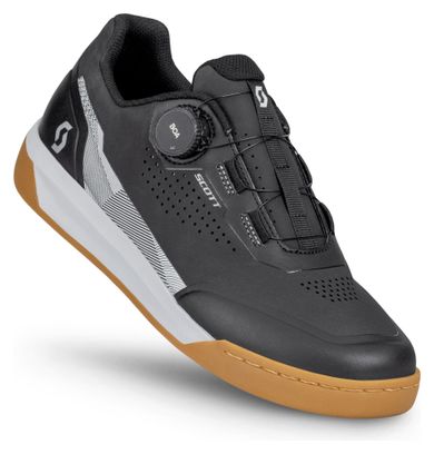 Chaussures Pédales Plates Homme Scott Volt Evo Flat Boa Noir/Blanc