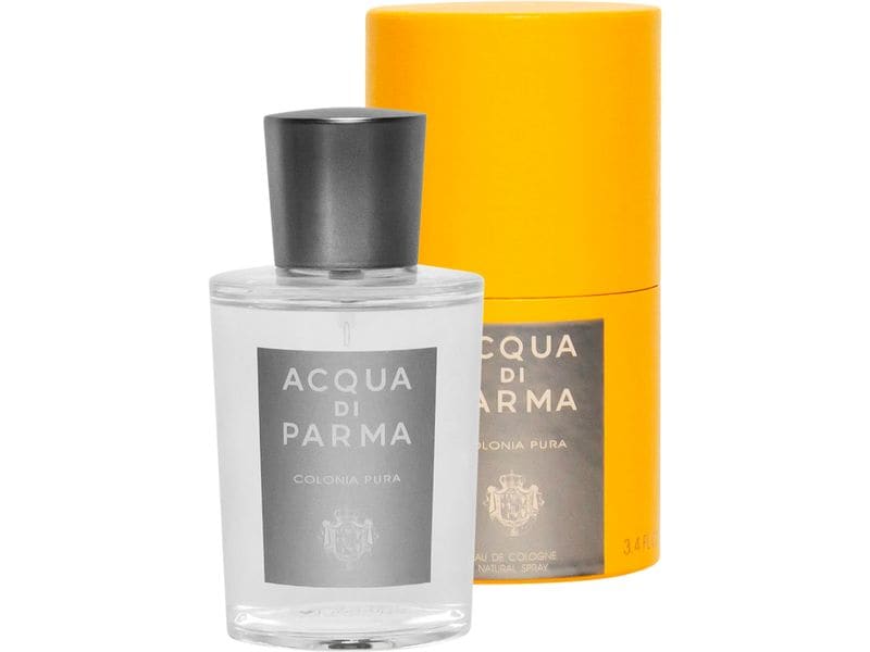 Acqua di Parma Eau de Cologne Colonia Pura 100 ml Maskuliner Duft mit frischen und zitrischen Tönen