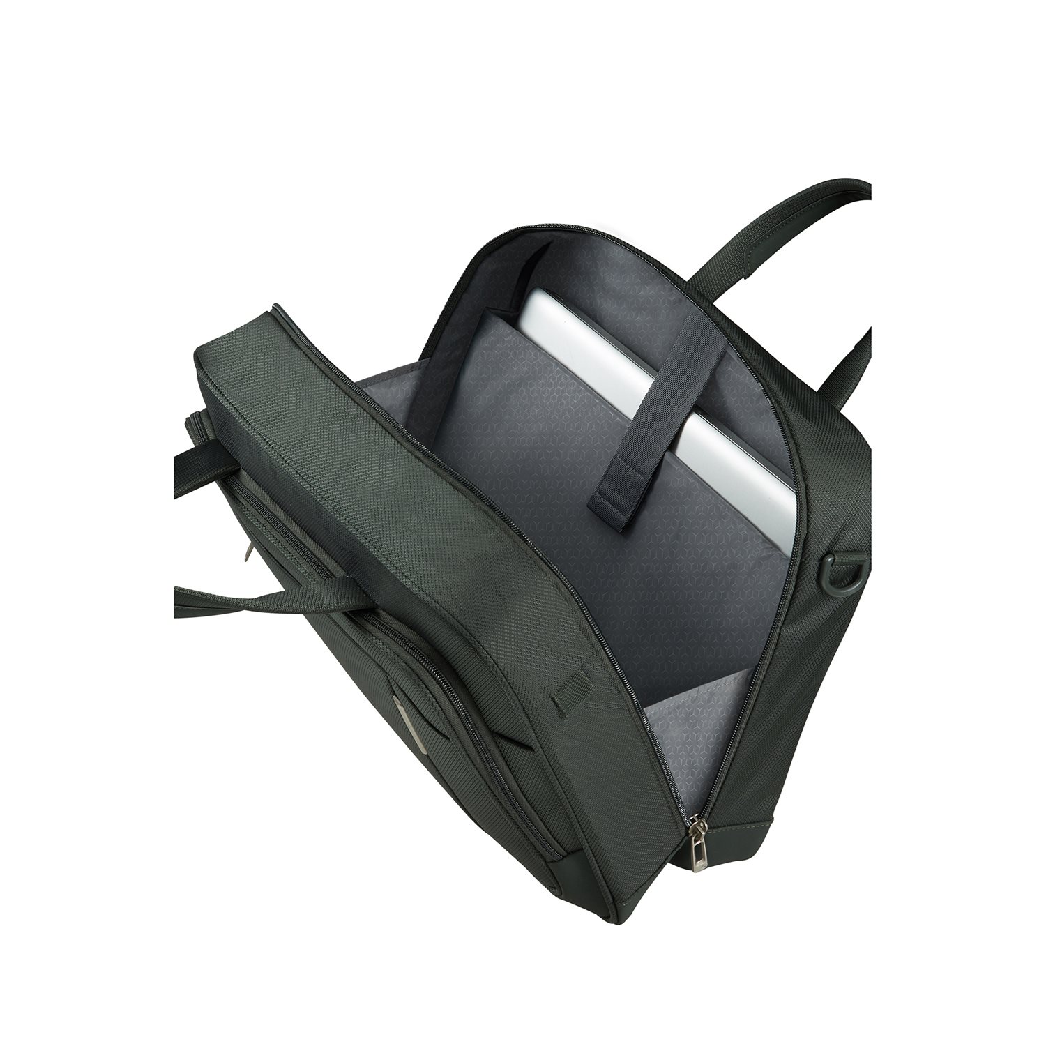Samsonite Respark Laptop Shoulder Bag forest green