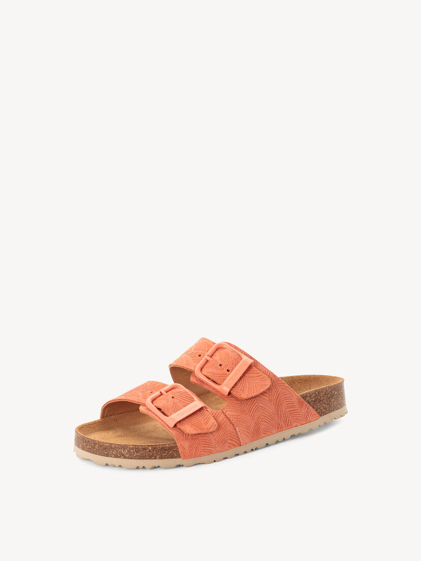 Leren Slipper - rood