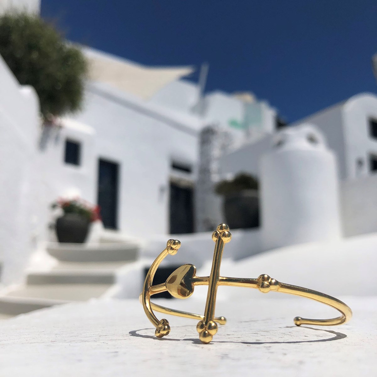 Bracelet Manchette Croix de Camargue