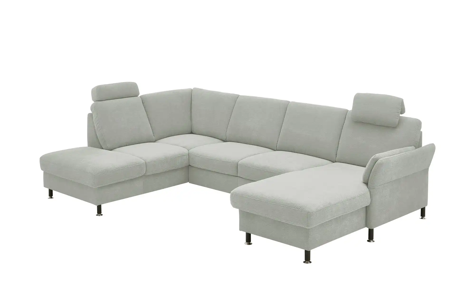 meinSofa Wohnlandschaft aus Flachgewebe Veit