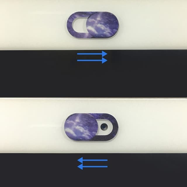 6- Pack Webcam Protection Skyder til beskyttelse mod spion computerkamera