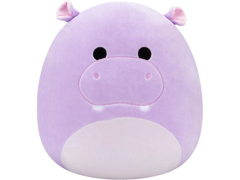 Squishmallows Plüsch Hippo Hanna, 40 cm Superweiches und kuscheliges Plüschtier