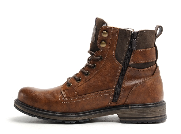 Mustang boots bottine homme 4157610 marron