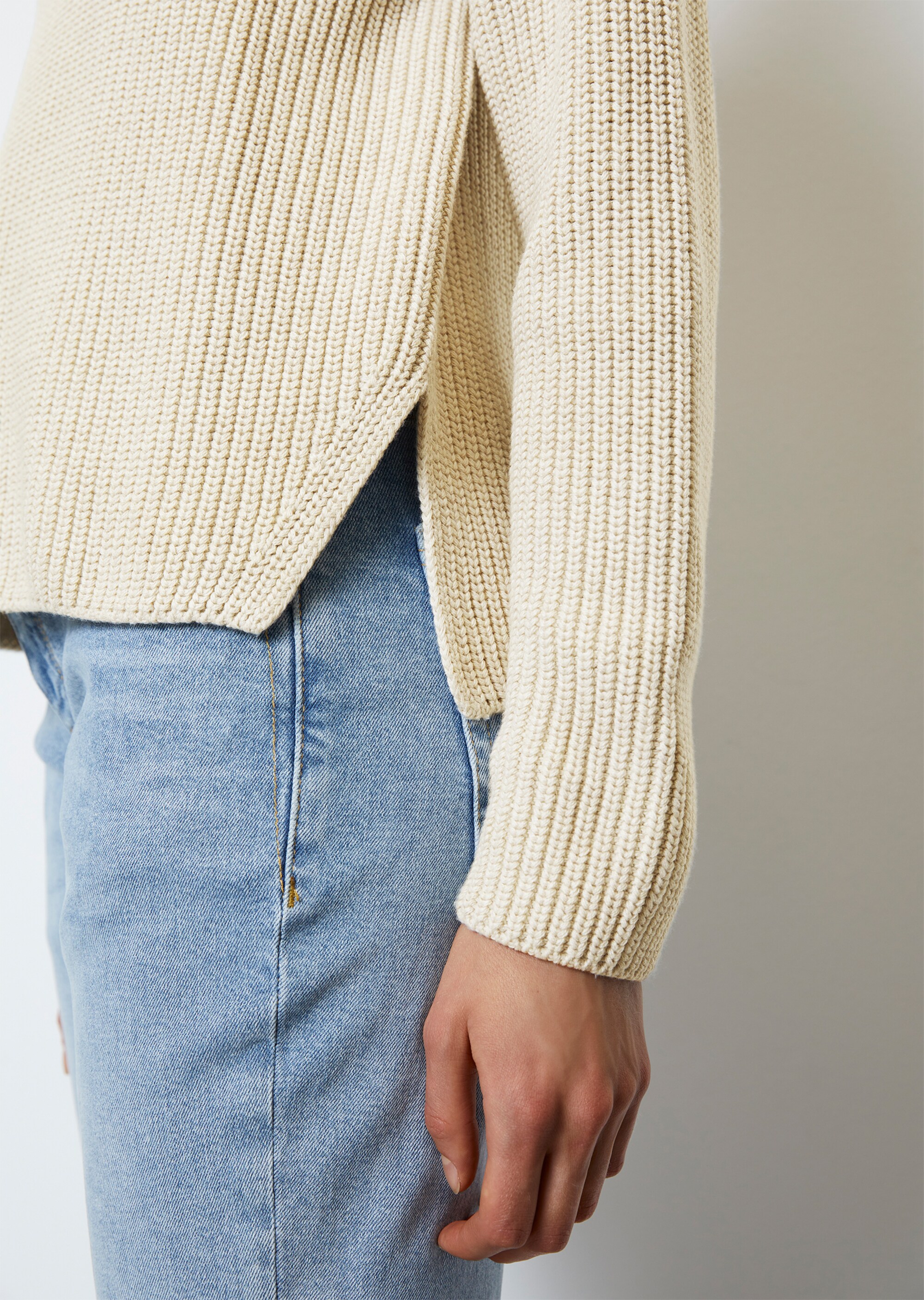 DfC Pullover im Troyer-Stil aus Organic Cotton