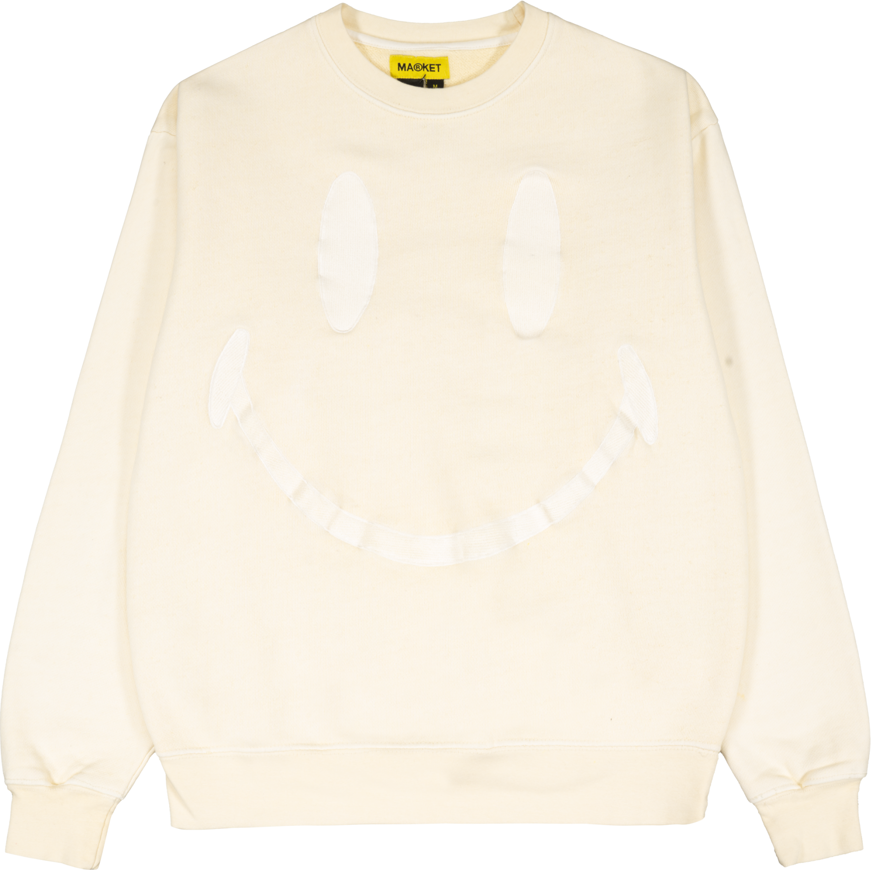 Market Smiley Oversized Sweatshirt Beige