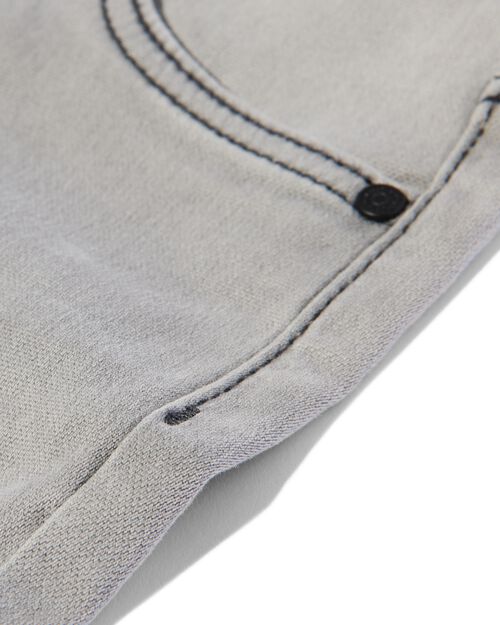 short enfant jogdenim gris