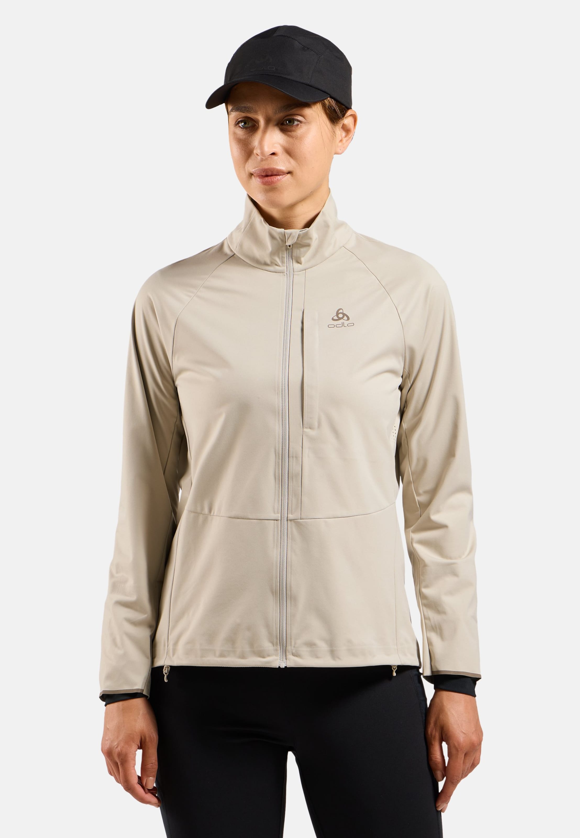 Zeroweight Pro Warm Laufjacke 2.0 in silver cloud