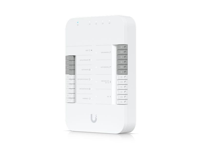 Ubiquiti Türcontroller Access Hub UA-HUB-GATE Ein fortschrittlicher Gate Hub ermöglicht eine nahtlose Zugangskontrolle über angeschlossene Zutrittsleser oder Intercom
