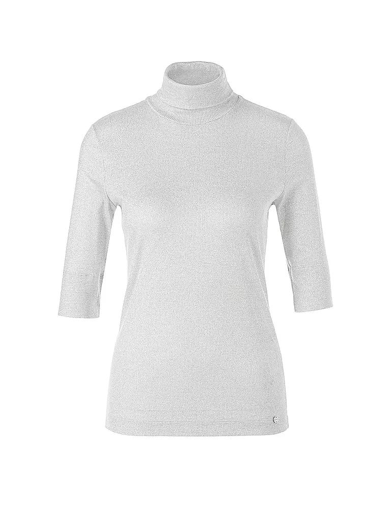 MARC CAIN Rollkragenpullover silber
