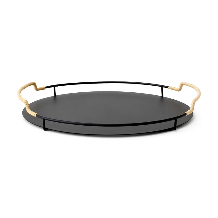 Audo - Balcony Serviertablett Ø 36,5 cm, schwarz