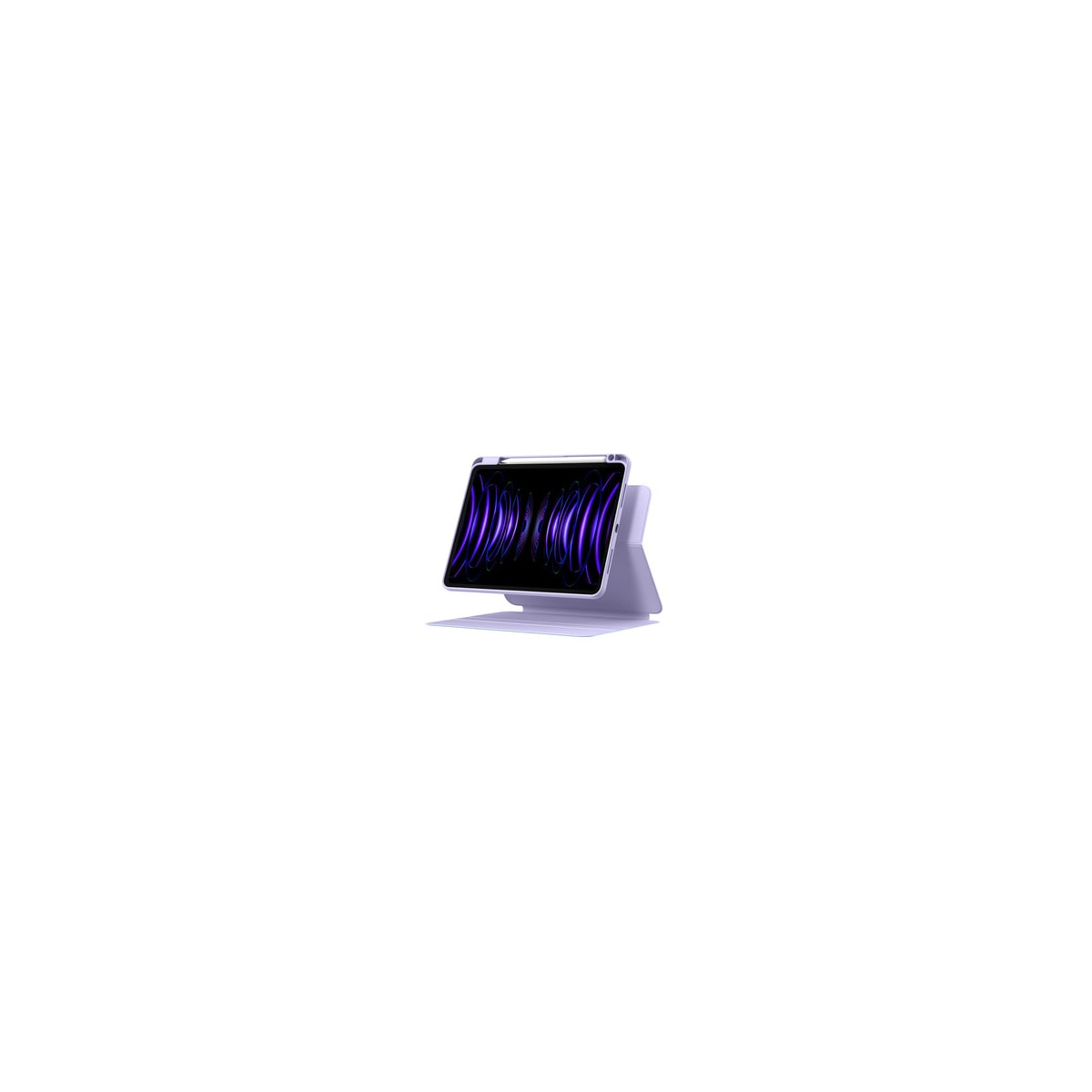 Baseus Minimalist Series IPad PRO 12.9 Magnetisk beskyttelsesveske (lilla)