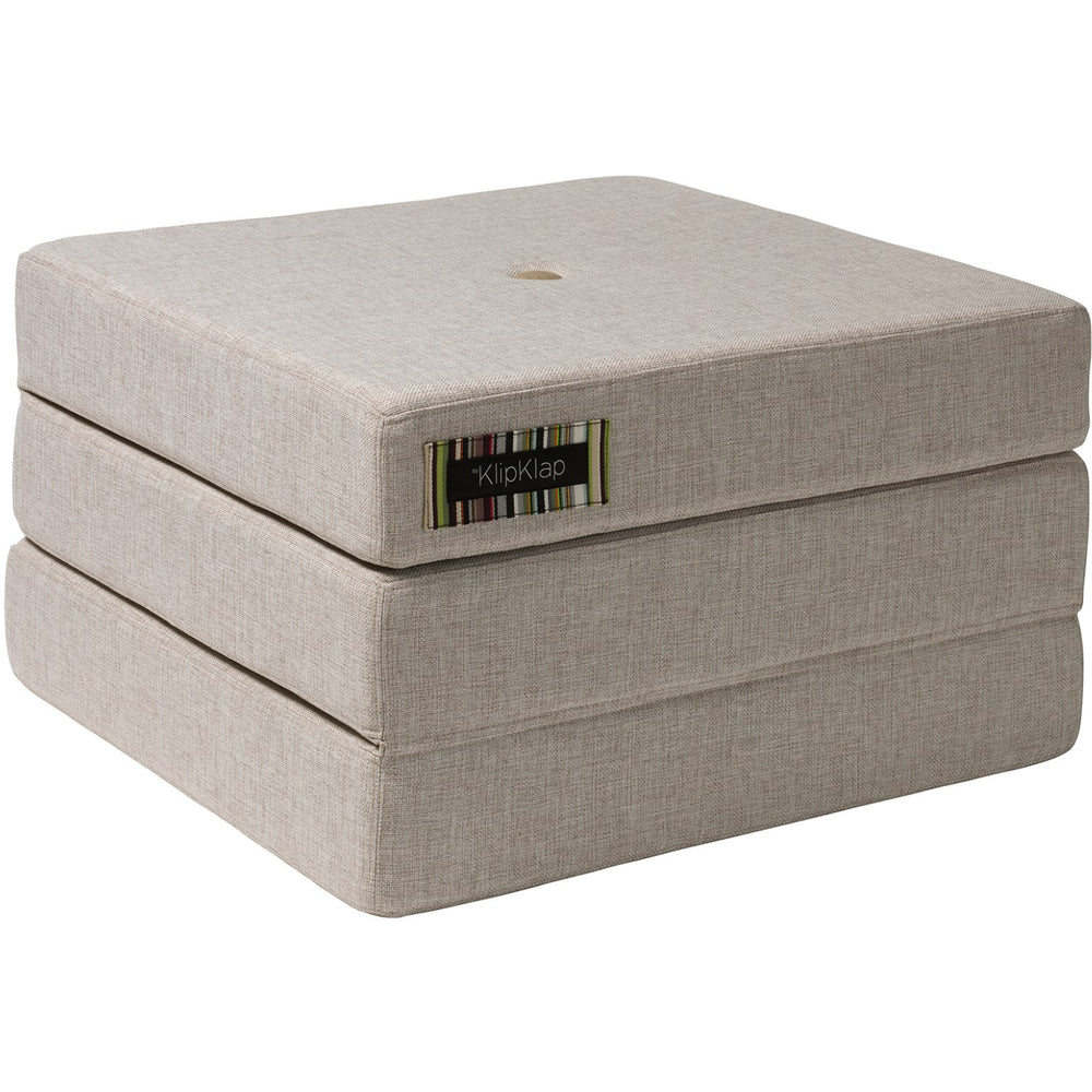 Køb by KlipKlap Foldemadras Beige With Sand KK 3 Fold Single
