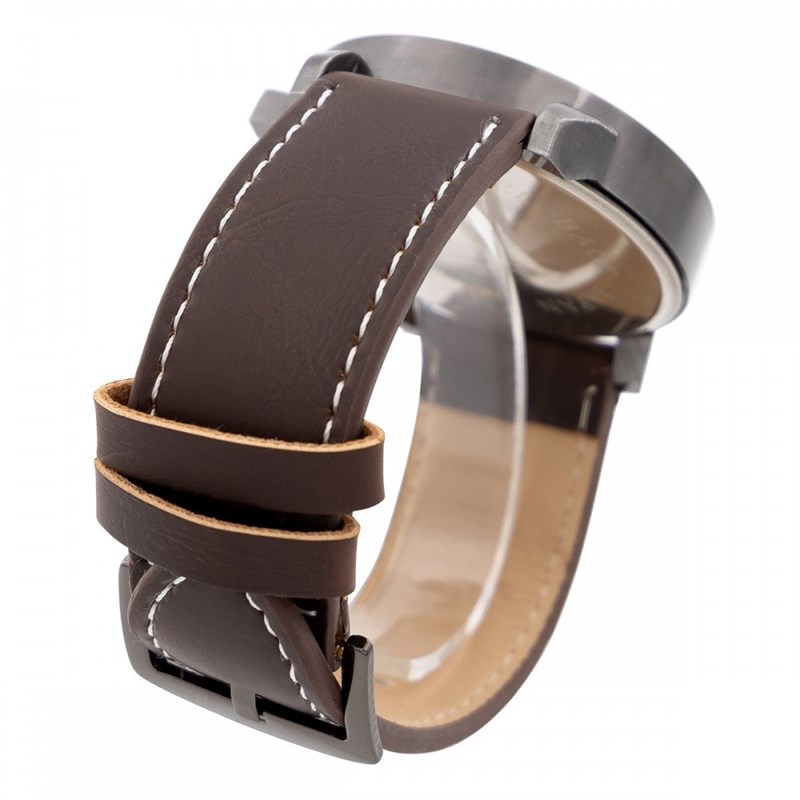 Montre Homme M. JOHN bracelet Cuir Marron