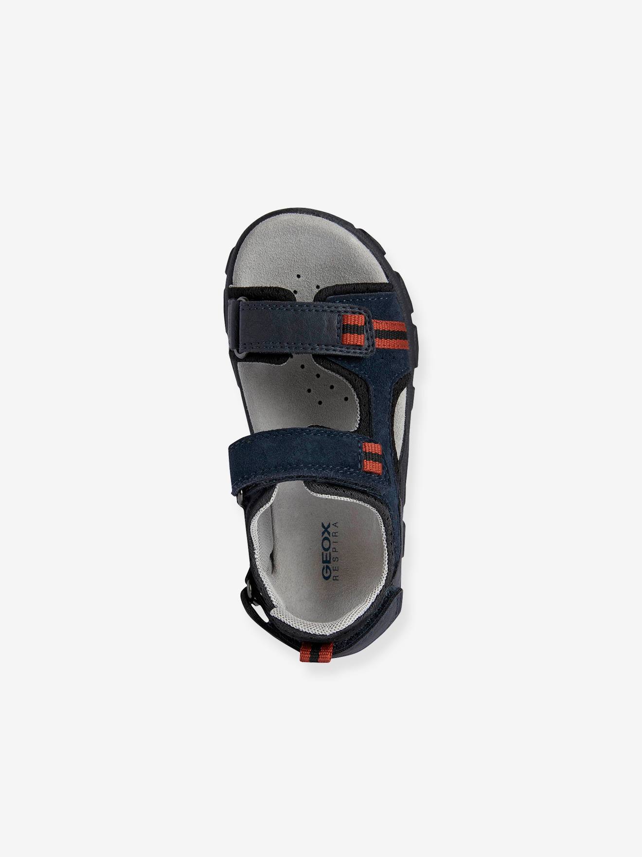 Sandálias JS Strada A Mesh+ GEOX®, azul escuro liso