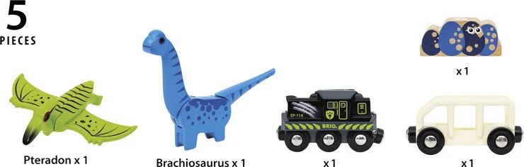 Brio Brio Dino batteri Tog