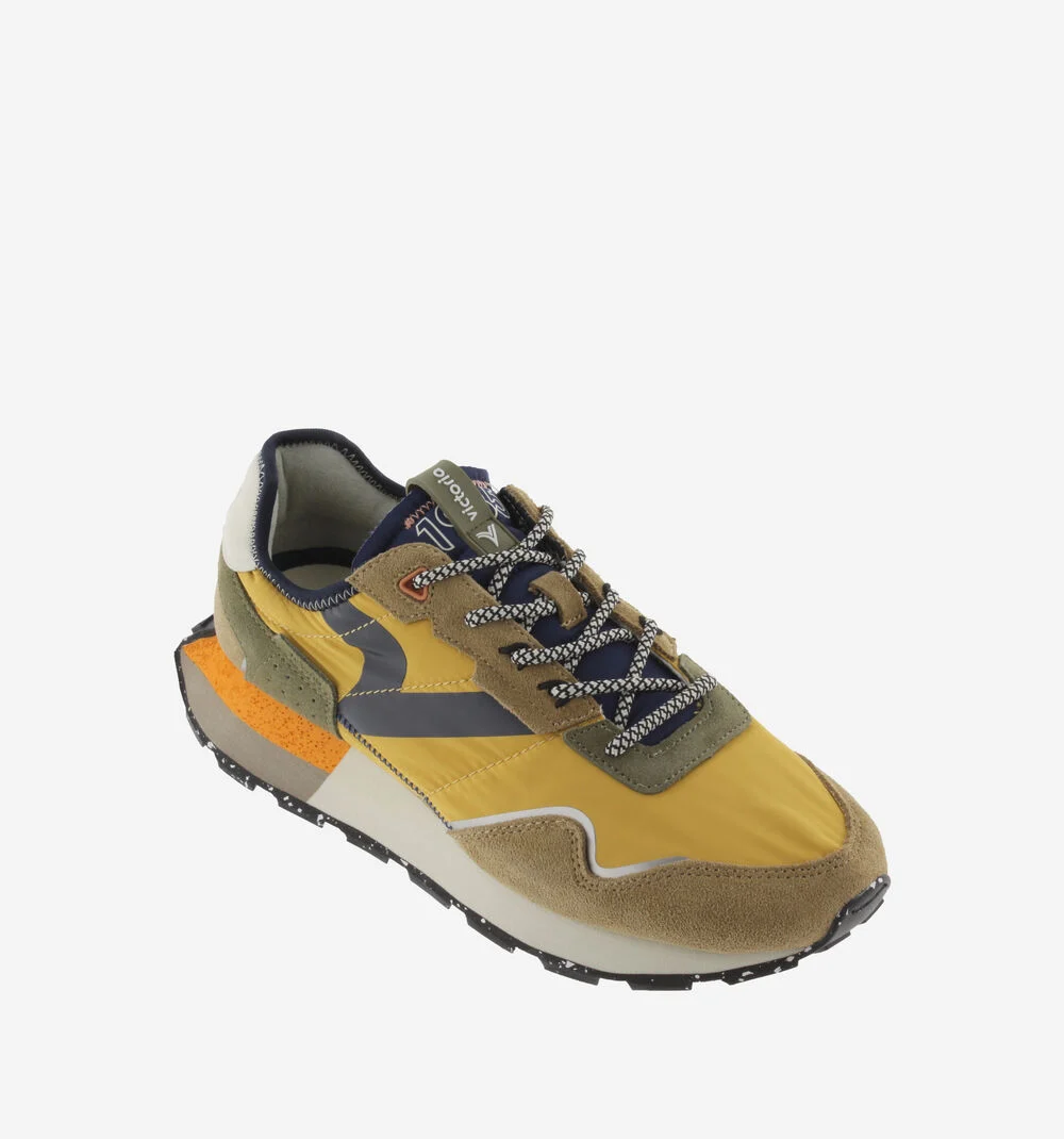 WING SPORT Chaussures de sport pour hommes à semelles recyclées MOSTAZA