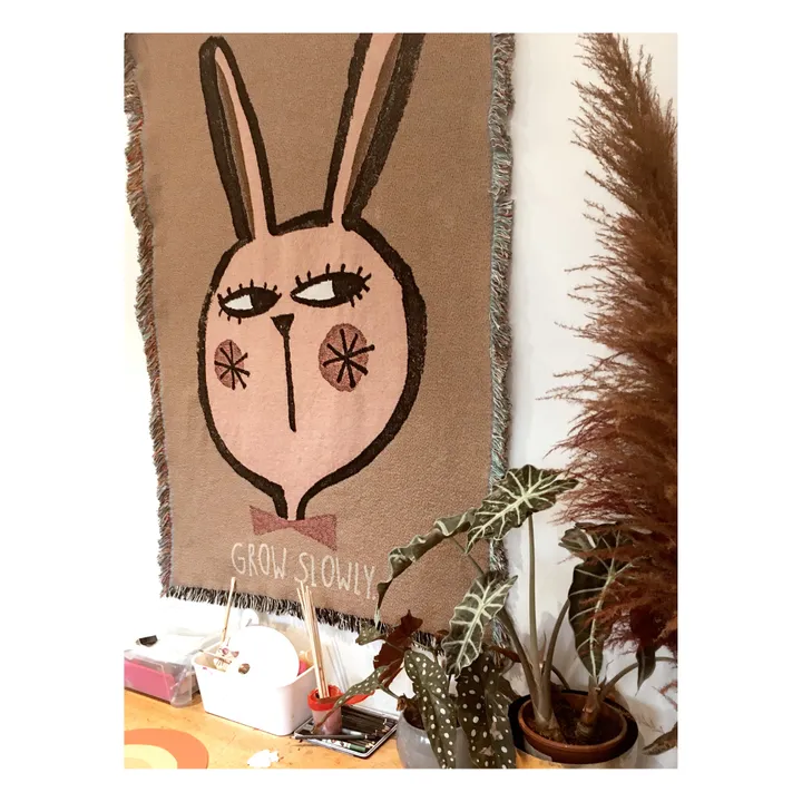 Studio Loco Tapis mural Lapin