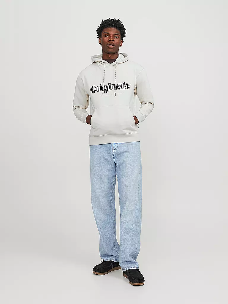 JACK & JONES Kapuzensweater - Hoodie JORLAKEWOOD beige