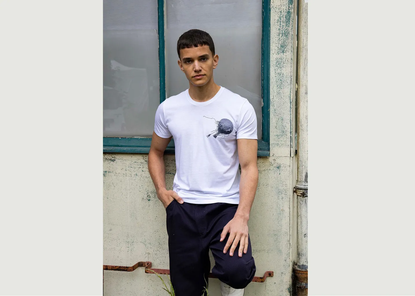 T-Shirt imprimé montgolfière Misericordia