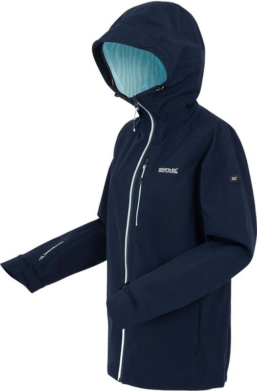 Regatta - Birchdale II - Damesjas - Waterdicht - Polyester - Met Capuchon