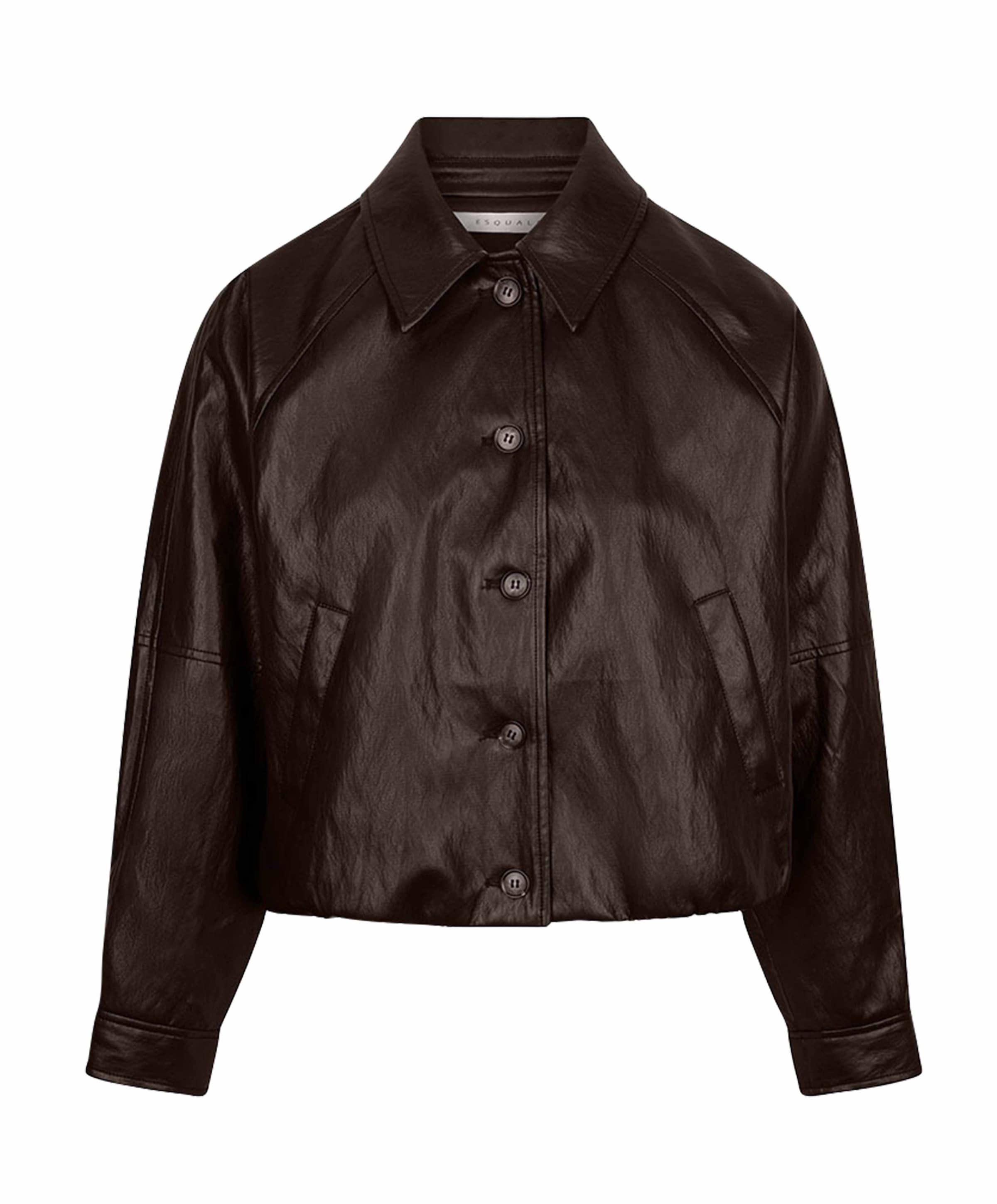 EsQualo Dames jas bruin