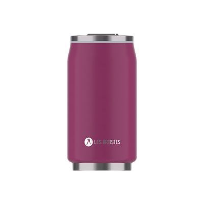 Les Artistes Paris - Canette isotherme - violet - 280 ml - acier inoxydable