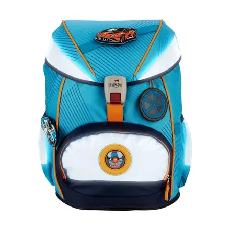 DerDieDas Schulrucksack-Set ErgoFlex Exklusiv Superflash Supercar, 5-teilig