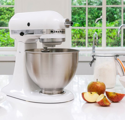KitchenAid Classic Mixer 5K45SSEWH Wit