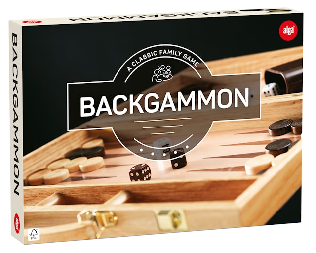 Spill Backgammon, Alga (SE/FI/NO/DK/EN)