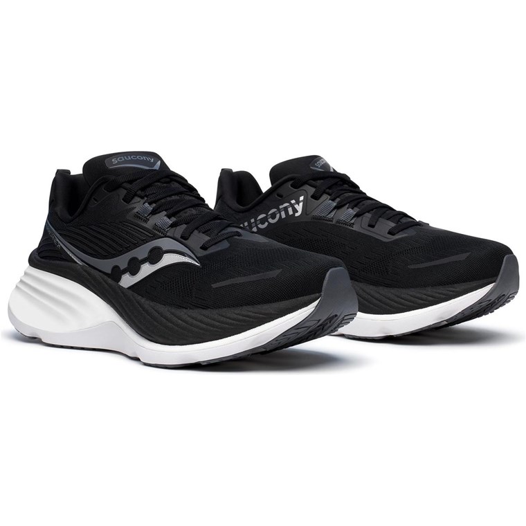 Saucony Hurricane 24 Womens Black/Carbon