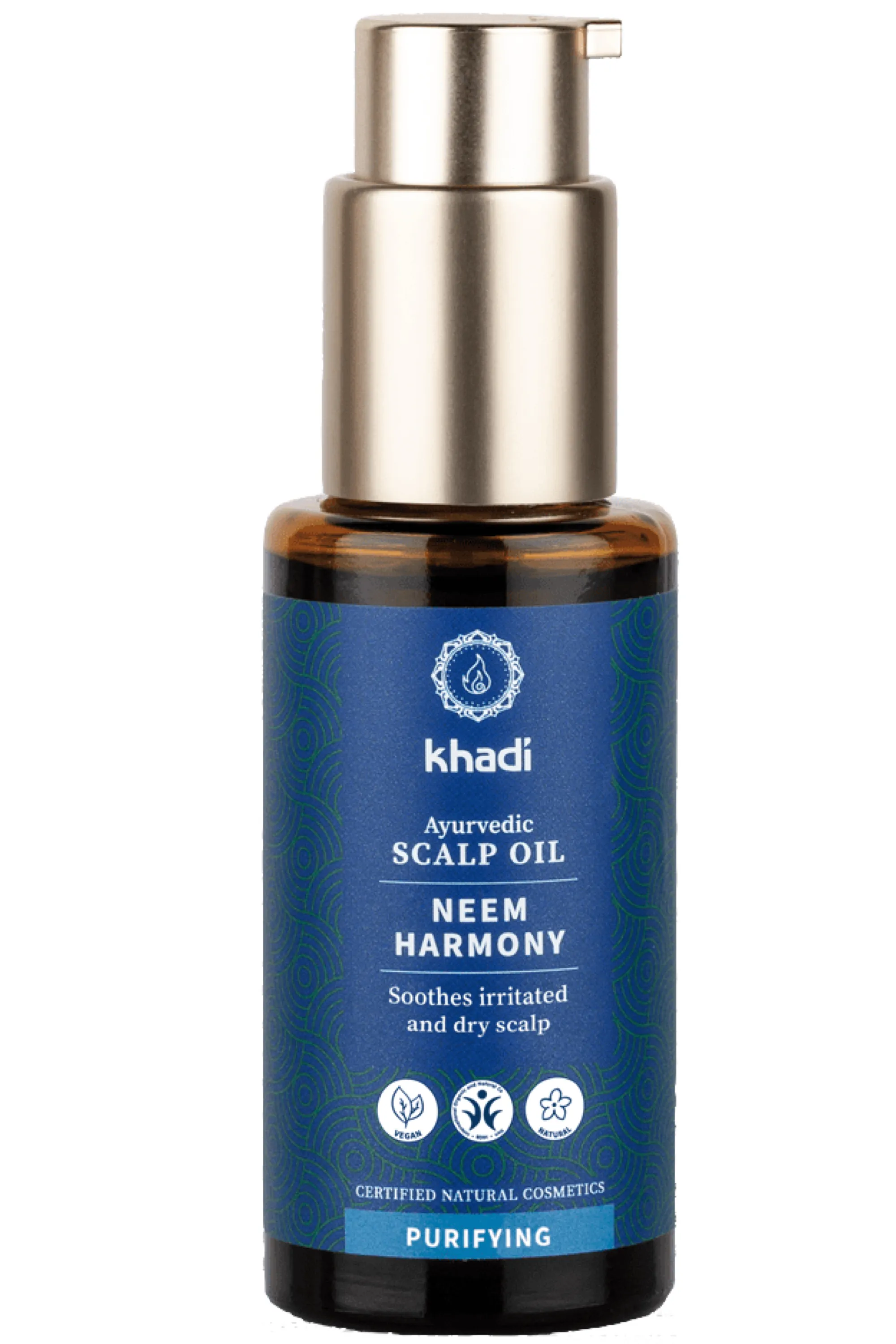 KHADI Huile capillaire  purifiante Neem-50 ml
