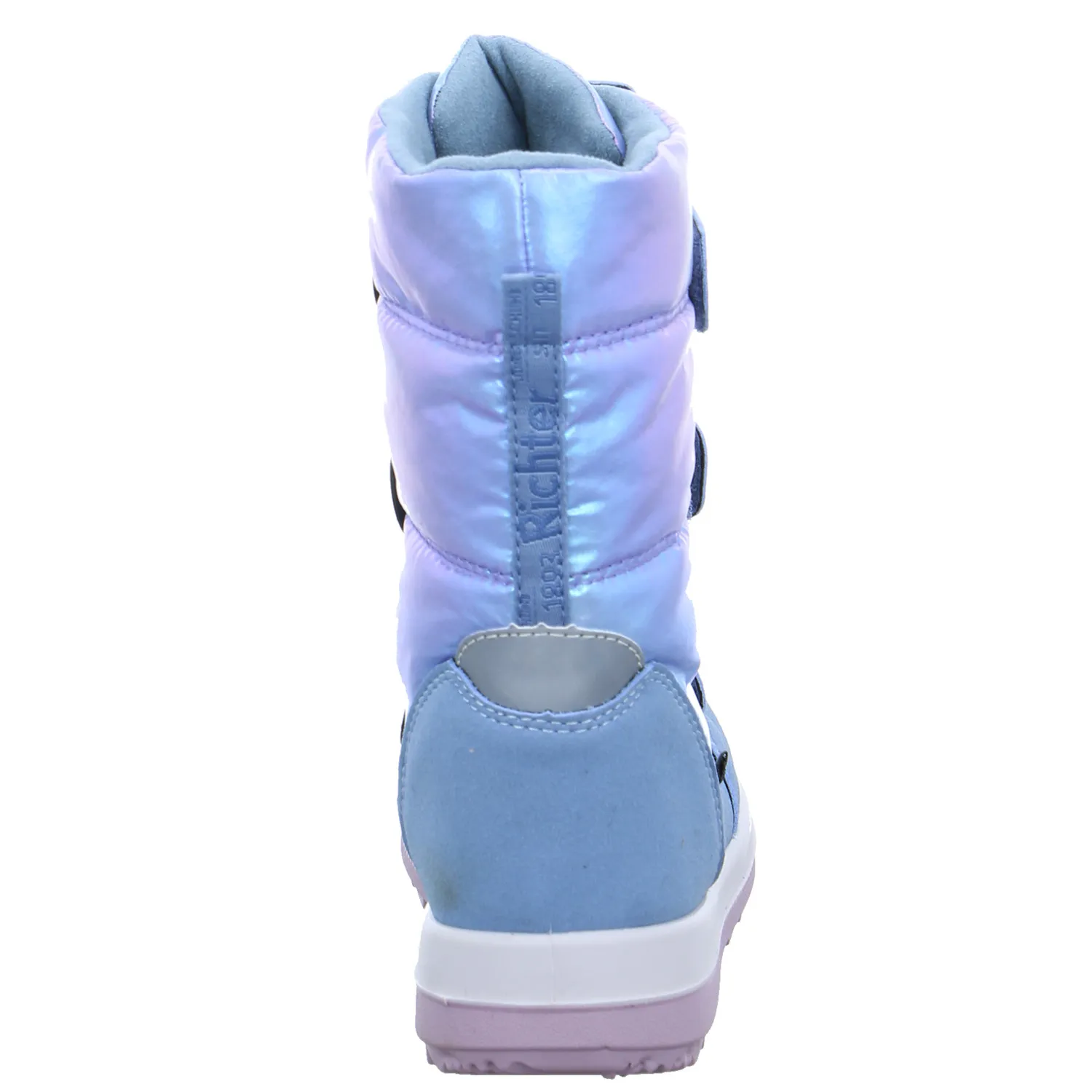 RICHTER Mädchen-Snowboot Membrane Hellblau Textil  Winterstiefel