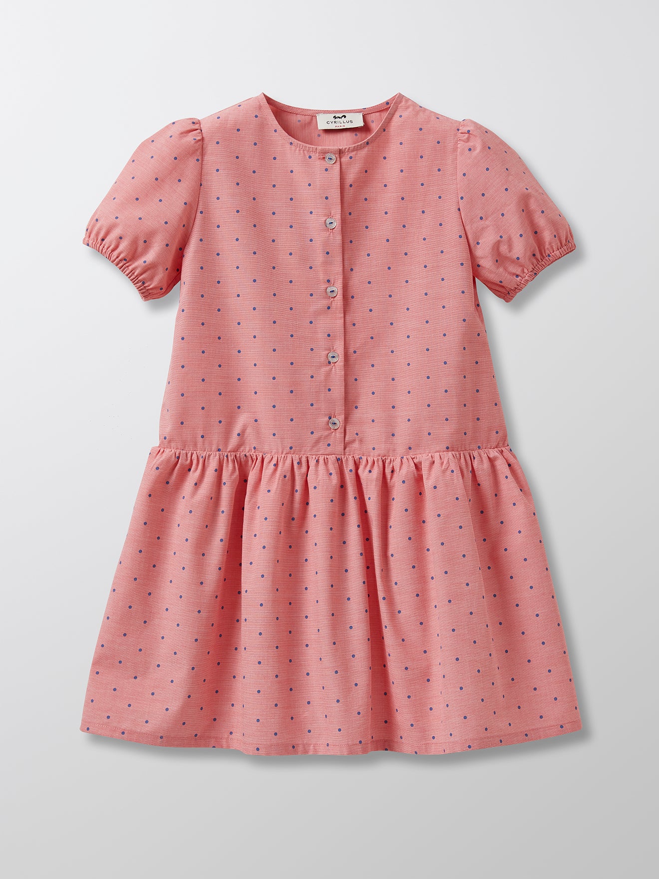 Robe Fille manches ballon
