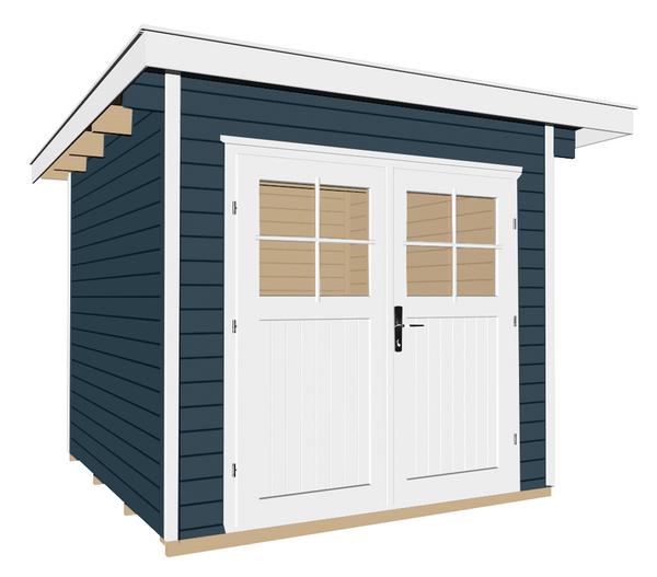 Weka Gartenhaus 179, ca. B280/H224/T314 cm