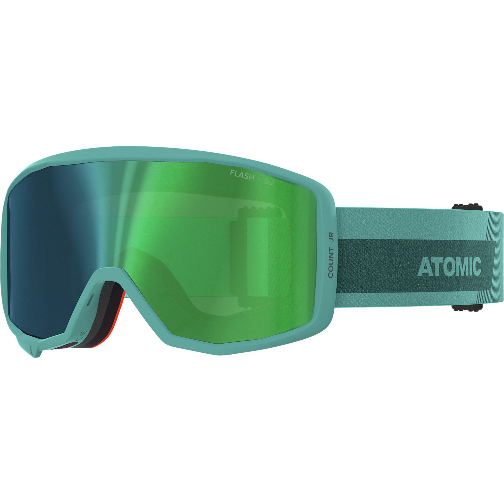 Atomic Count JR Skibrille Kinder türkis