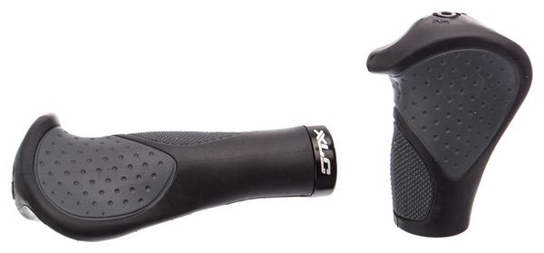 Poignées Ergonomiques XLC GR-S22 135-92 mm Noir Gris