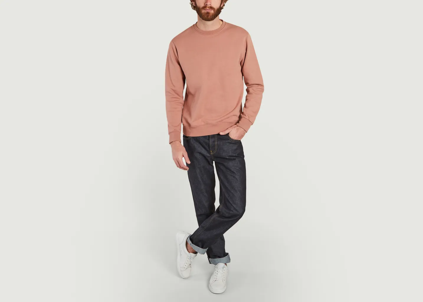 Sweatshirt Classique Rosewood Mist Colorful Standard