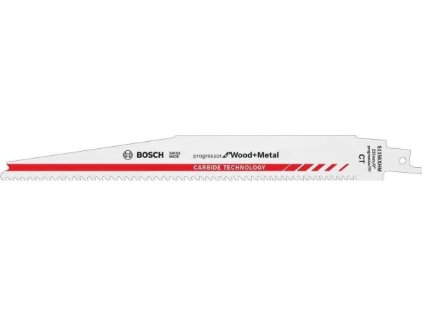 Bosch progressor for Wood Metal S 1156 XHM - Savklinge - 10 stykker - længde: 225 mm - bredde: 25 mm