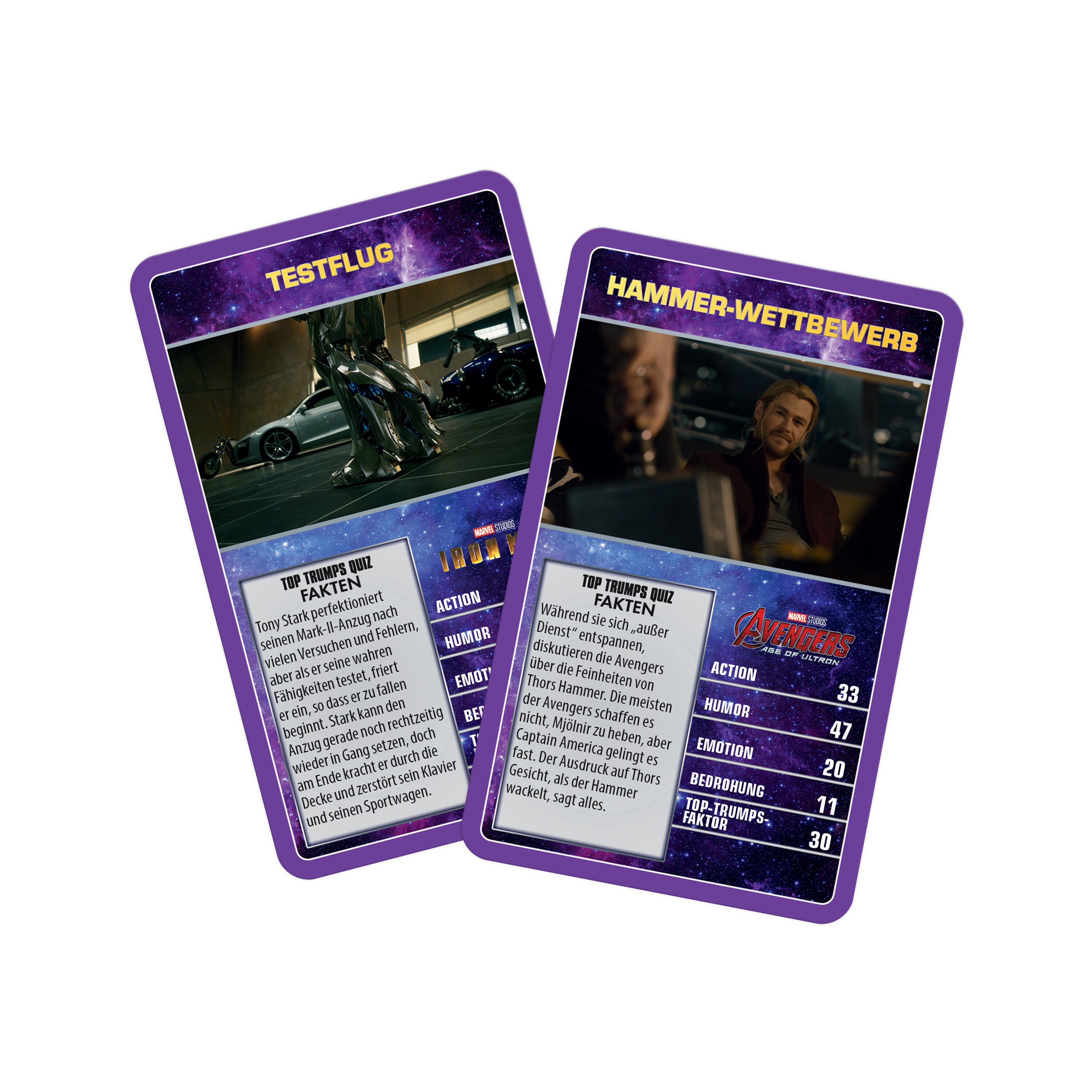 Top Trumps Collectables - Marvel Infinity Saga Kartenspiel Quartettspiel