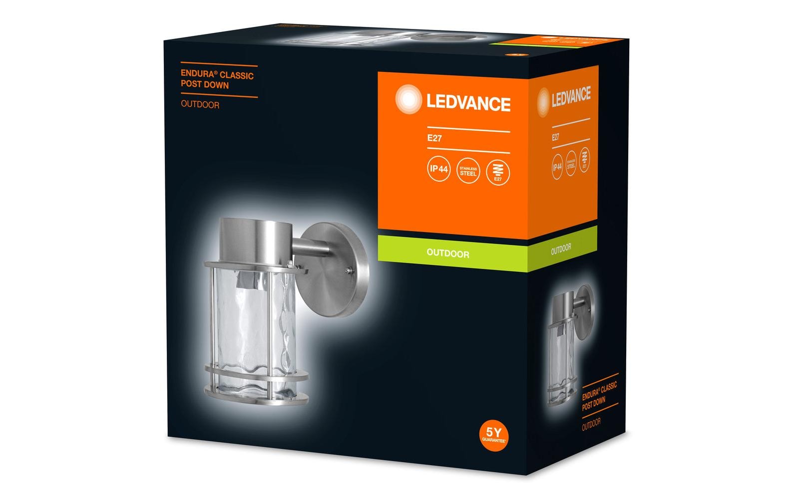 LED Wandleuchte »Endura Classic Post Down, E27« E27